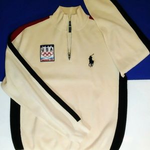 Ralph Lauren Wool 1/4 Zip Olympic Sweater 2010